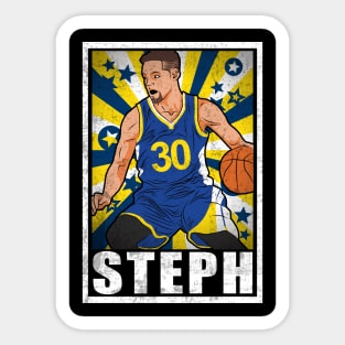 Curry Basketball Steph San Francisco 30 Legend Sticker